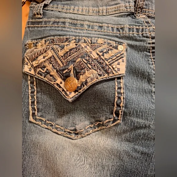 Love Indigo Premium Jean's Size 10 - Picture 6 of 8